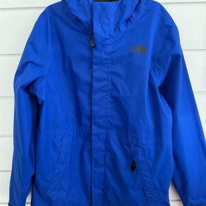 The North Face Kids Vibrant Blue Rain Jacket